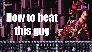 Axiom Verge How to beat the fourth boss quotMr Lobster Gunsquot [upl. by Nosiram608]