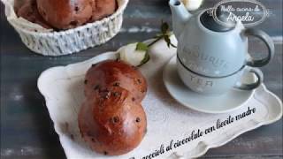 Pangoccioli al cioccolato con lievito madre [upl. by Tegdig]