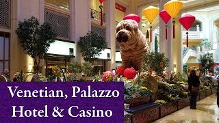 Las Vegas Venetian Palazzo Hotel amp Casino Tour2018 [upl. by Eittel]