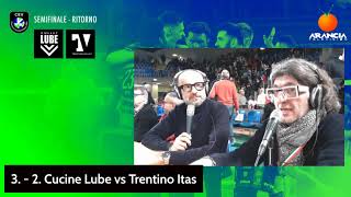 Cucine Lube Volley vs Trentino Itas [upl. by Pirali]