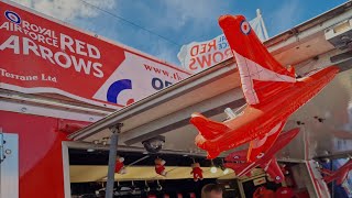 Red Arrows  Portsoy Traditional Boat Festival  22 June 2024 [upl. by Sinnoda]