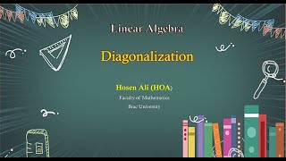 Diagonalization ll Linear Algebra [upl. by Tarr]