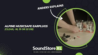 Alpine Musicsafe Pro Ear Plugs Clear [upl. by Ardell597]