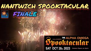 Nantwich Spooktacular 2023 fireworks finale short version nantwich spooktacular [upl. by Yolanthe]