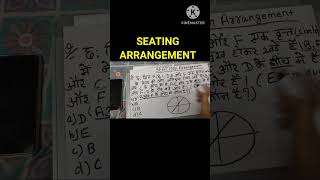 SEATING ARRANGEMENT REASONING TRICKS ✨ with Radha thakur khansir reasoning [upl. by Nollie]