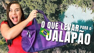 Bagagem para o Jalapão O que levar e vestir [upl. by Htirehc]