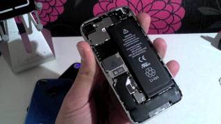 SWBox iPhone 4S Back Cover  Review amp Installation [upl. by Aiak]