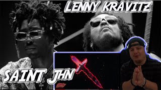 SAINt JHN  quotBorders ft Lenny KravitzREACTIONS [upl. by Leeth]