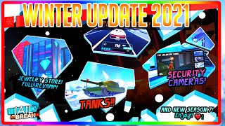 TANKSJailbreak Winter Update 2021 Roblox [upl. by Kalin]