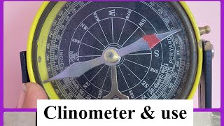 How to use ClinometerDipstrike alignmentuniversity of Calcuttageographyhonours sem CC1 [upl. by Loutitia2]