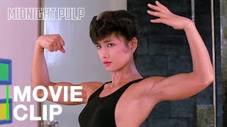 80s Japanese bae fights Jackie Chan amp gang  Clip from quotMy Lucky Starsquot 1985 [upl. by Aduh]