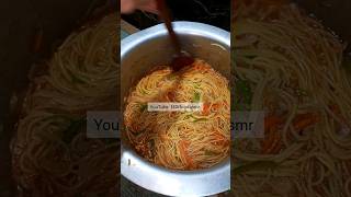 Asmr chow mein  how to make chow mein shorts chowmein [upl. by Flossy67]