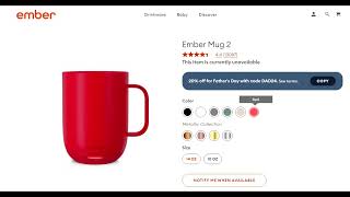 149 Ember 2 Coffee Mug Unboxing amp Thoughts After 850 Uses [upl. by Nicoline518]