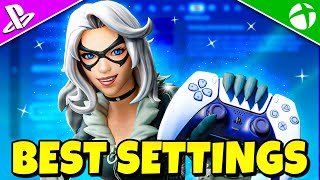 NEW BEST Controller SETTINGS  Sensitivity in Chapter 5 Fortnite Tutorial [upl. by Nylarahs]