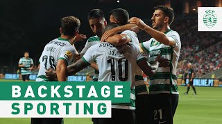 BACKSTAGE SPORTING  SC Braga x Sporting CP [upl. by Kitti39]