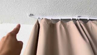 UrbanRed Flexible Bendable Ceiling Curtain Track 16 4FT 5m Ceiling Mount for Curtain Rail Review [upl. by Ruenhcs]