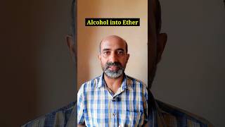 Convert Alcohol into Ether shorts chemistry class12 [upl. by Aksehcnarf]