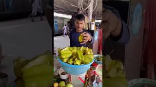 Azaming fruet🍐🍐cutting on railway station shortvideo reels shere shorts support [upl. by Arbua987]