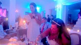 Twin maid of honor speech Amazing [upl. by Cates]