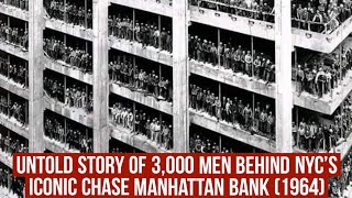 Hidden History Unearthed The Untold Story of 3000 Men Behind NYCs Iconic Chase Manhattan Bank 1964 [upl. by Enela]