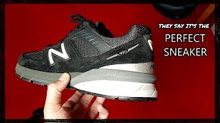 New Balance 990 v5 unboxing and review [upl. by Sand]