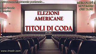 ELEZIONI AMERICANE TITOLI DI CODA [upl. by Livingstone]