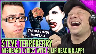 STEVE TERREBERRY Tries A LIP READING App For MISHEARD LYRICS With Strange Results  Reaction  UK🇬🇧 [upl. by Beebe481]