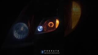 Toyota Corolla 2003 headlight modification [upl. by Ohploda]