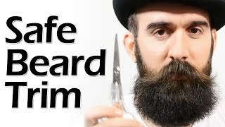 How to Safely Trim a Beard [upl. by Adeuga]