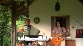 Duo Pfeffer amp Salz  Beim Proben einer Polka von Beni Ostler [upl. by Akihdar]