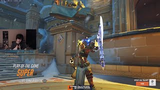 POTG 21K DMG SUPER TOP 500 JUNKER QUEEN GAMEPLAY OVERWATCH 2 SEASON 12 [upl. by Glialentn]