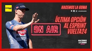 LAVUELTA 🏁 Últimos km Etapa 17  Post CiclismoafondoEspana  Hacemos La Goma [upl. by Oiramel]