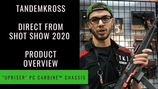 TANDEMKROSS at SHOT SHOW 2020  quotUpriserquot Chassis for Ruger® PC Carbine™ Product Overview [upl. by Hodgkinson]