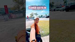 Supporting friends at the Duaman Duathlon 2024 PowerCoupleTravels thesingingwanderer [upl. by Derfiniw628]