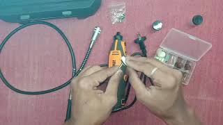 ARNA INGCO Mini Die Grinder Tool Kit Unboxingquot product link [upl. by Benji]