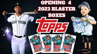 📺KiDZ COLLECTIBLES📺presents RIPPING A BLASTER BOX OF 2023 MLB TOPPS SERIES 1BASEBALL PT 2 [upl. by Kirtap]