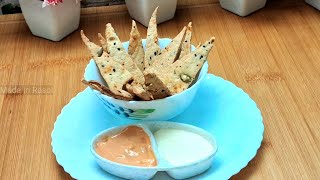 Lavash Cracker cheese snacks MadeInRasoi [upl. by Bekelja411]