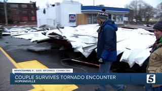 Hopkinsville tornado survivors share harrowing account [upl. by Gant]