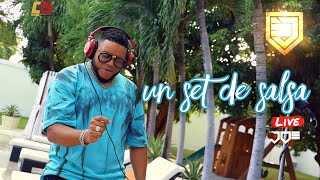 UN SET DE SALSA EN VIVO DESDE BANI VILLA GILIANA DJ JOE CATADOR C15 Mix De Salsa Solo Salsa Vol1 [upl. by Ahsenauq]