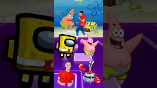 SpongeBob SquarePants ⚡ Patrick ⚡ Bro Hacker ⚡ Carbs ⏩ Coffin Dance 🪩 Tiles Hop [upl. by Pattison896]