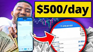 How To Start Trading amp Make 500 a day Full Beginners tutorial [upl. by Aicilet]