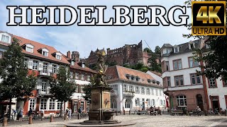 HEIDELBERG  Stadtrundgang 🇩🇪 4K [upl. by Inahc]