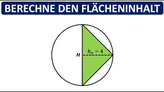 Berechne den Flächeninhalt des Dreiecks  Flächeninhalt Dreieck  Mathe Alex [upl. by Lebatsirc]