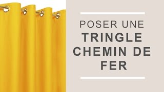 Comment poser une tringle à rideaux Chemin de Fer [upl. by Clemmie]