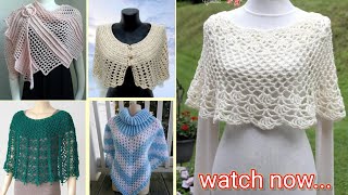 ❄winter❄ special crochet ideas for ladies  beautiful crochet dress design for fashion clothes [upl. by Meara]