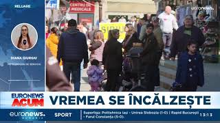 Vreme neobișnuit de caldă în octombrie Temperaturile ajung și la 22°C [upl. by Anelliw971]