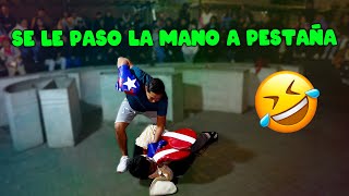 Se le paso la mano a pestaña 😂 🥊 [upl. by Oigile]