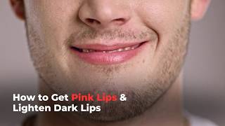 How to Get Naturally Pink Lips  Lighten Dark Lips Fast [upl. by Aleydis757]