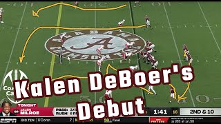 Alabama DOMINATING in Week 1 vs Western Kentucky [upl. by Aeiram328]