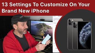 13 Settings To Customize On Your Brand New iPhone [upl. by Stasny]